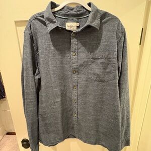 Goodfellow & Co Men's Casual Denim Blue Shirt